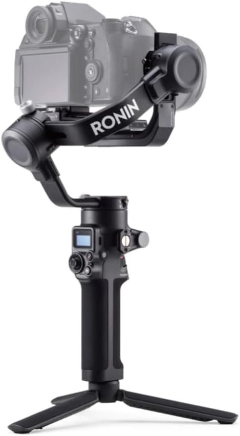 DJI RSC 2, 3-Axis Gimbal Stabilizer for DSLR camera, Foldable Design, up to 3kg (6.6 lbs) Tested Payload, Quick Switch to Vertical Shooting, Available for Canon/Sony/Panasonic/Nikon/Fujifilm