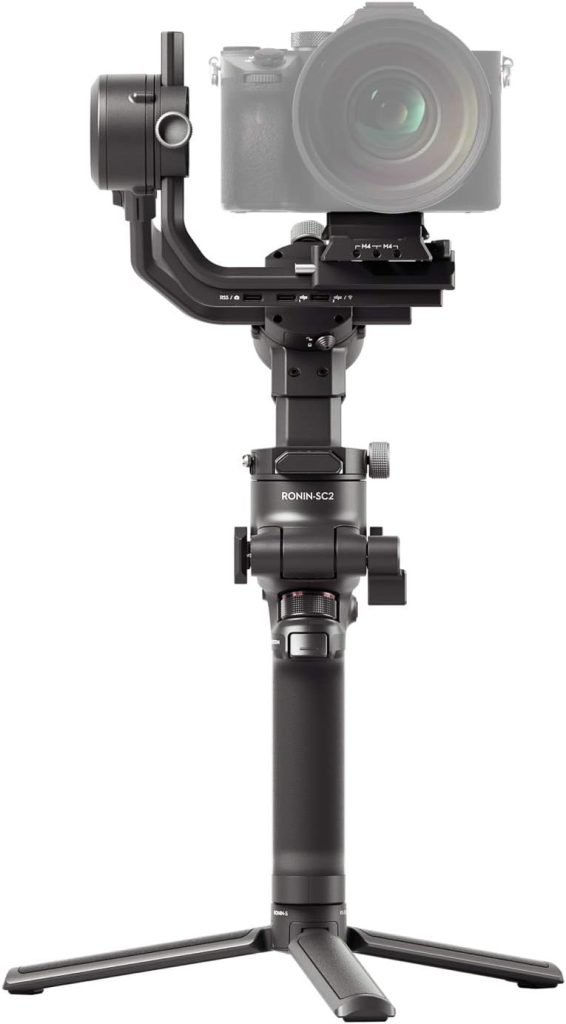 DJI RSC 2, 3-Axis Gimbal Stabilizer for DSLR camera, Foldable Design, up to 3kg (6.6 lbs) Tested Payload, Quick Switch to Vertical Shooting, Available for Canon/Sony/Panasonic/Nikon/Fujifilm