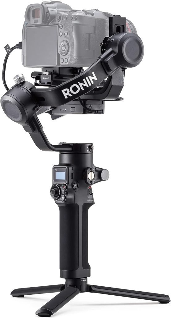 DJI RSC 2 Pro Combo, 3-Axis Gimbal Stabilizer for DSLR camera, Foldable Design, up to 3kg (6.6 lbs) Payload, Available for Canon/Sony/Panasonic/Nikon/Fujifilm, Carrying Case and Accessories, Black