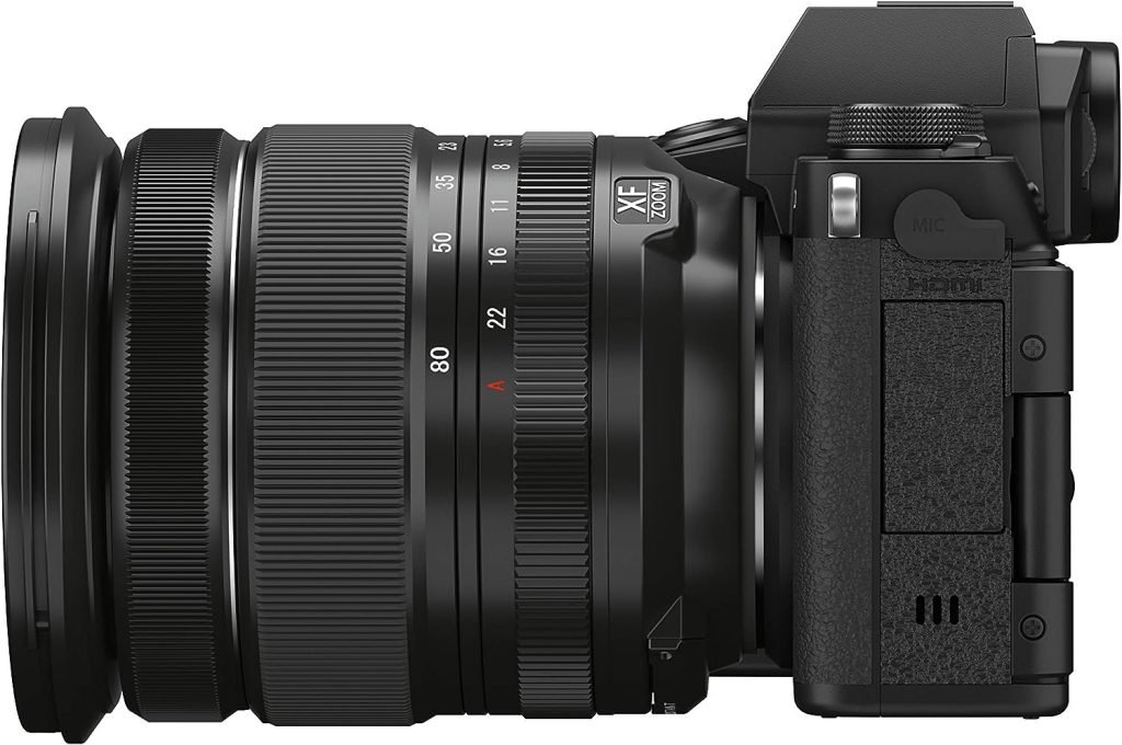 Fujifilm X-S10 Mirrorless Digital Camera, Black, with XF16-80mmF4 R WR Optical Image Stabiliser Lens