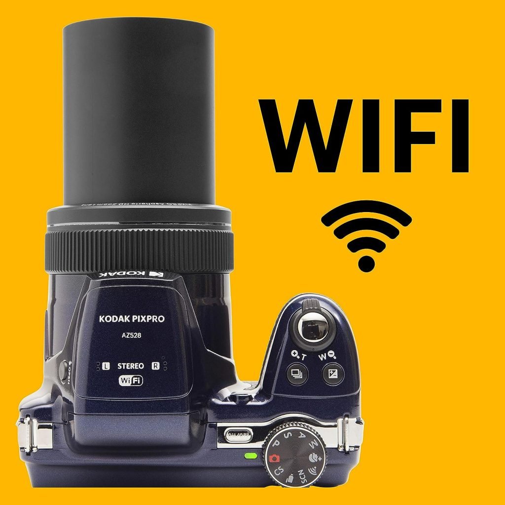 Kodak AZ528 - Astro Zoom Kodak 52X Optical Zoom 16Mp Cmos, Midnight Blue