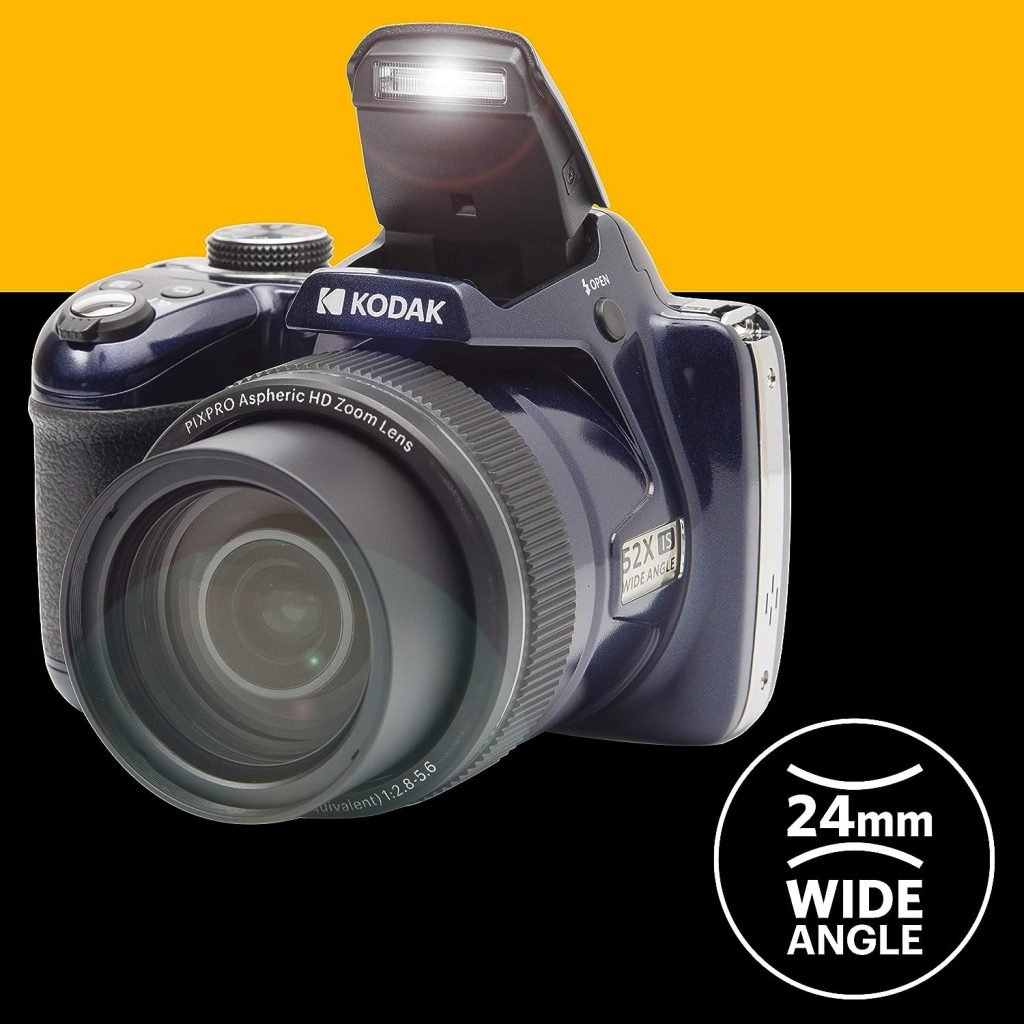 Kodak AZ528 - Astro Zoom Kodak 52X Optical Zoom 16Mp Cmos, Midnight Blue