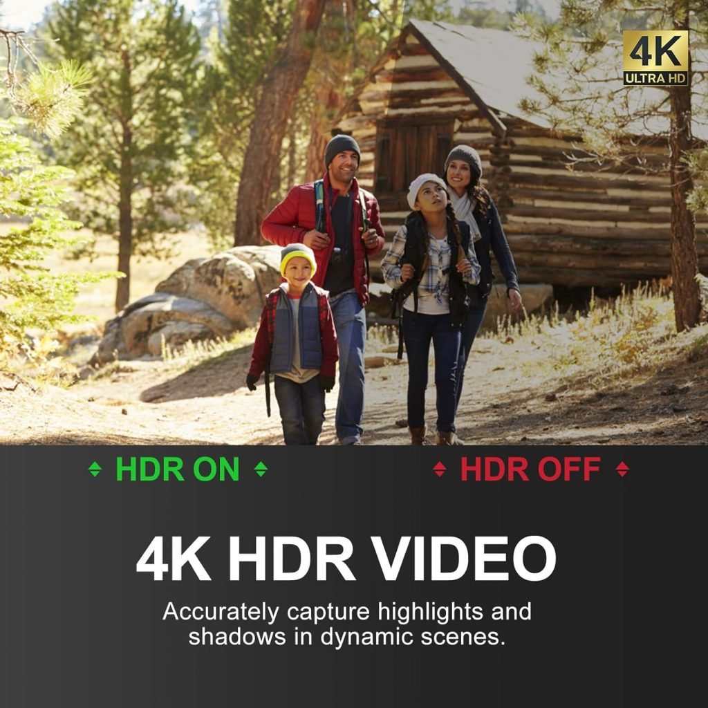 4K Digital Camera with Wide  Macro Lens, 32GB SD Card Included, Compact Bridge Camera Ideal for Photography  Vlogging – Beginner-friendly DSLR Camera