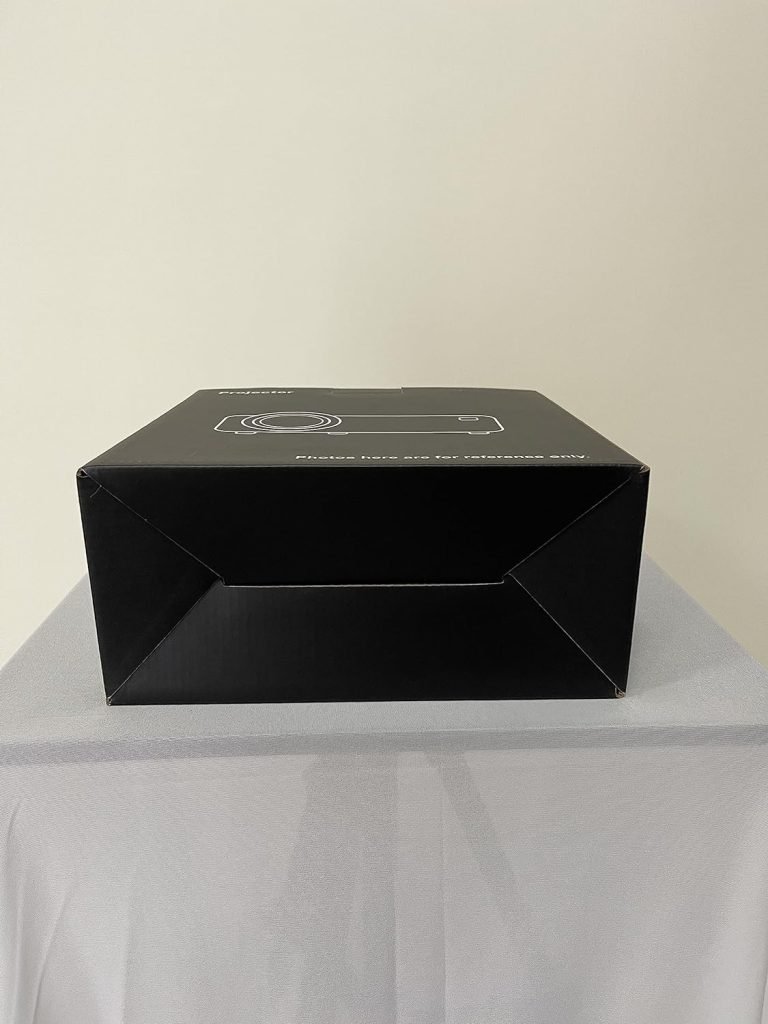 Native 1080P Projector, YOOYAA 15000 Lumen 5G Wireless WiFi Bluetooth Video Projector 4K Supported Mini Portable Home/Outdoor Movie Projector, Compatible with Smartphone/Laptop/TV Stick/Xbox/PS5