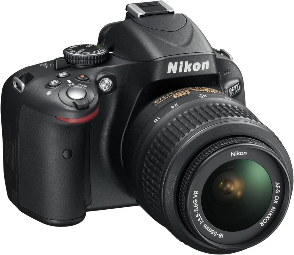 Nikon D5100 Digital SLR Camera with 18-55mm VR Lens Kit (16.2MP) 3 inch LCD (Renewed)