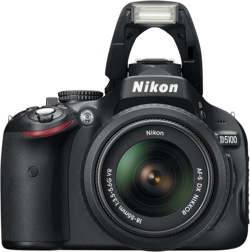 Nikon D5100 Digital SLR Camera with 18-55mm VR Lens Kit (16.2MP) 3 inch LCD (Renewed)