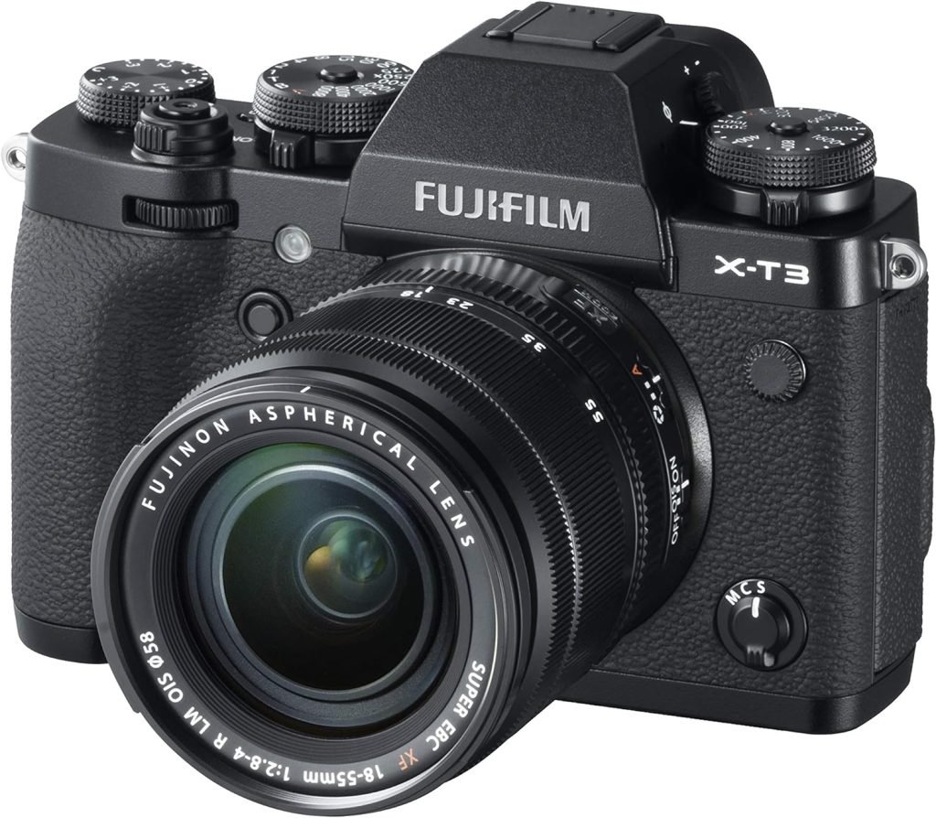 Fujifilm X-T3 Mirrorless Digital Camera, Black with Fujinon XF16-80mmF4 R WR Optical Image Stabiliser Lens Kit