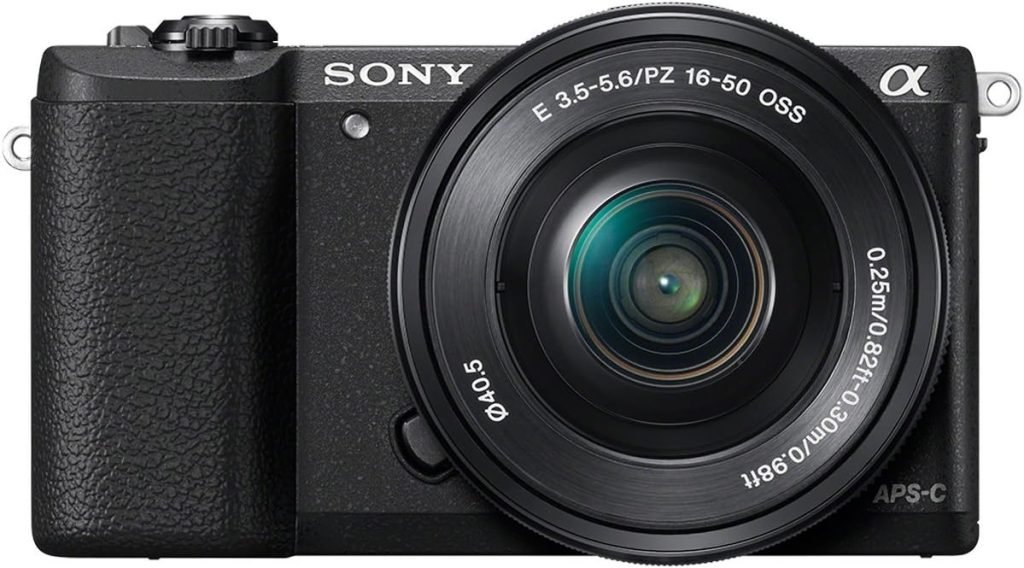 Sony ILCE5100LB.CEC Compact System Camera with 16-50 Lens (24.3 MP, 180 Degrees Tiltable LCD, Fast Hybrid Auto Focus, Noise Reduction Feature, Wi-Fi and NFC) - Black
