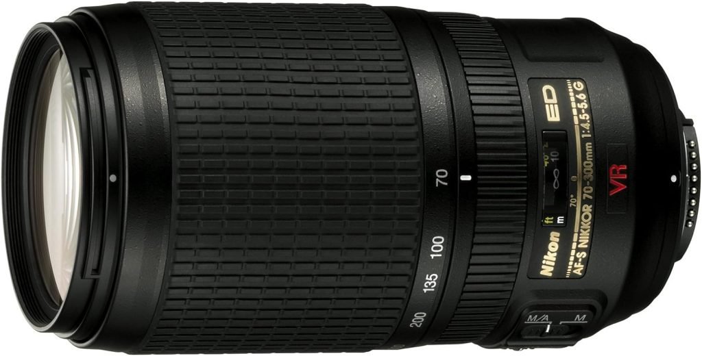 Nikon 70-300 mm f/4, 5.6G Auto Focus Zoom Lens for Nikon DSLR Cameras, Refurbished