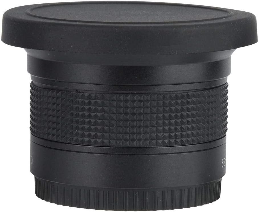 Fisheye Lens for Canon,Universal 0.35X 52mm Wide Angle SLR DSLR Digital Camera Lens with Cap,for Canon for Pentax for Nikon for Sony for Minolta for Olympus default
