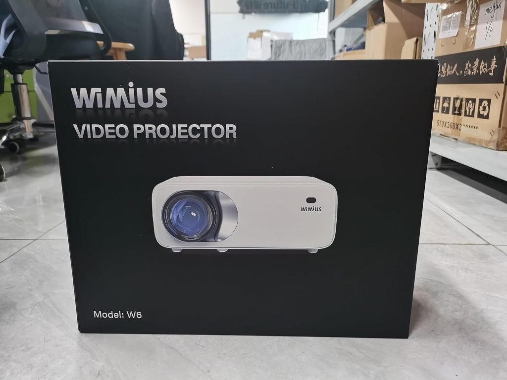 Projector, 5G WiFi Bluetooth Projector 500 ANSI Lumen Native 1080P Full HD Support 4K, Projector Home Cinema  Outdoor Video Projector 4P/4D Keystone, Zoom 50% for iOS/Android/PPT/TV Stick