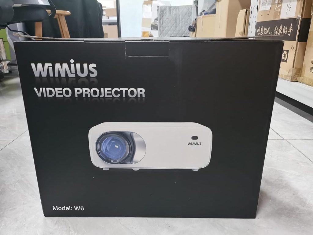 Projector, 5G WiFi Bluetooth Projector 500 ANSI Lumen Native 1080P Full HD Support 4K, Projector Home Cinema  Outdoor Video Projector 4P/4D Keystone, Zoom 50% for iOS/Android/PPT/TV Stick