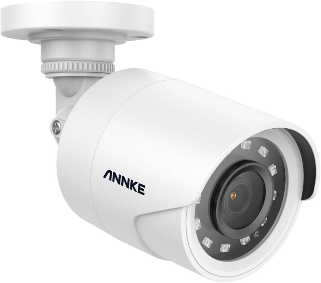ANNKE 1080p Add-on CCTV Camera, Hi-Resolution Home Security Camera for Surveillance System, IP66 Weatherproof Indoor Outdoor, Long Distance Night Vision