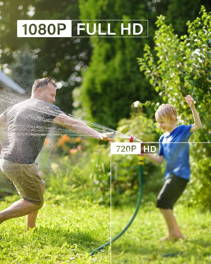 ANNKE 1080p Add-on CCTV Camera, Hi-Resolution Home Security Camera for Surveillance System, IP66 Weatherproof Indoor Outdoor, Long Distance Night Vision