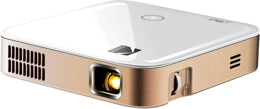 KODAK Luma 350 Portable Smart Projector, Powerful Ultra HD Rechargeable Video Projector w/Android 6.0, Streaming Apps, Wi-Fi, Mirroring, Remote Control and Crystal-Clear Up to 200