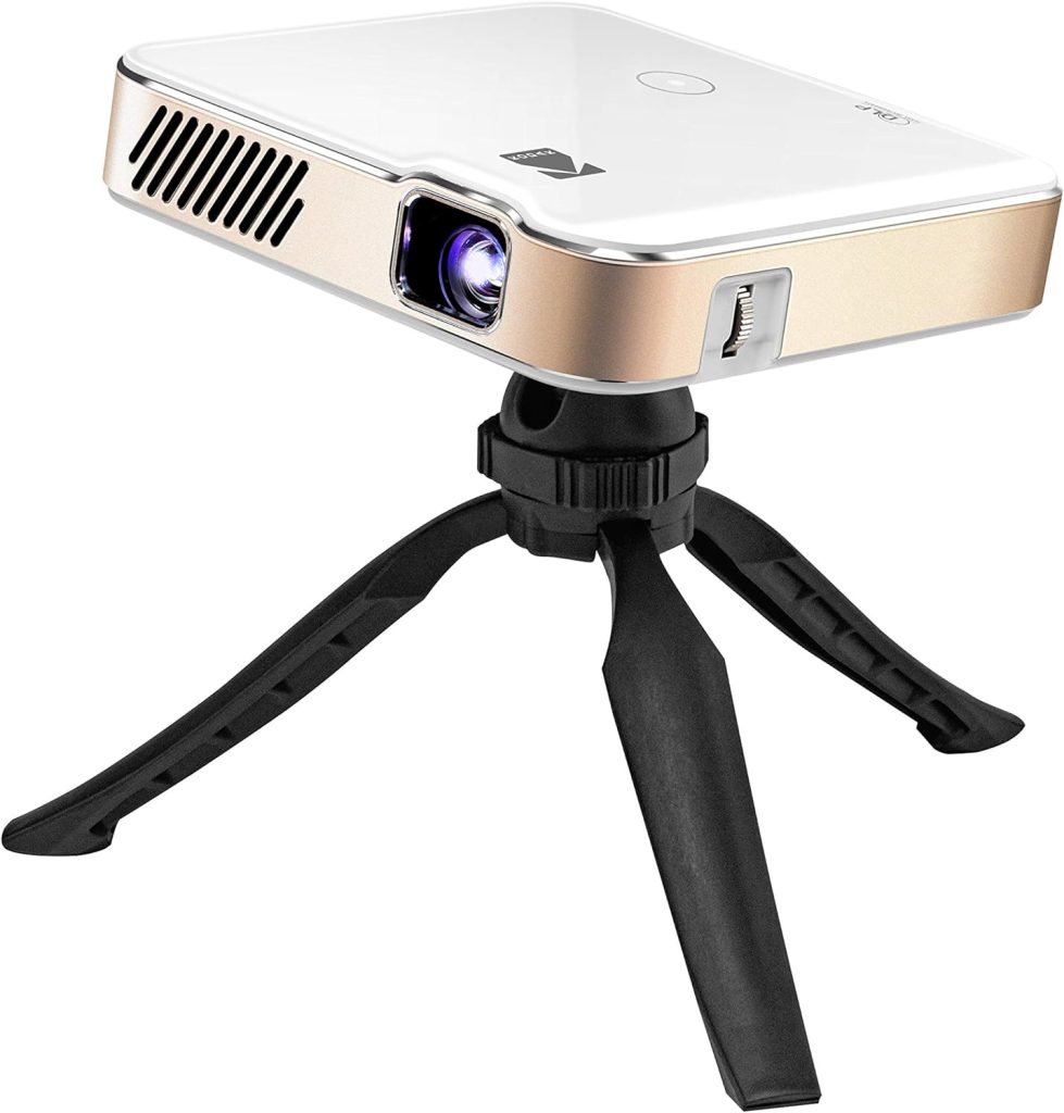 KODAK Luma 350 Portable Smart Projector, Powerful Ultra HD Rechargeable Video Projector w/Android 6.0, Streaming Apps, Wi-Fi, Mirroring, Remote Control and Crystal-Clear Up to 200
