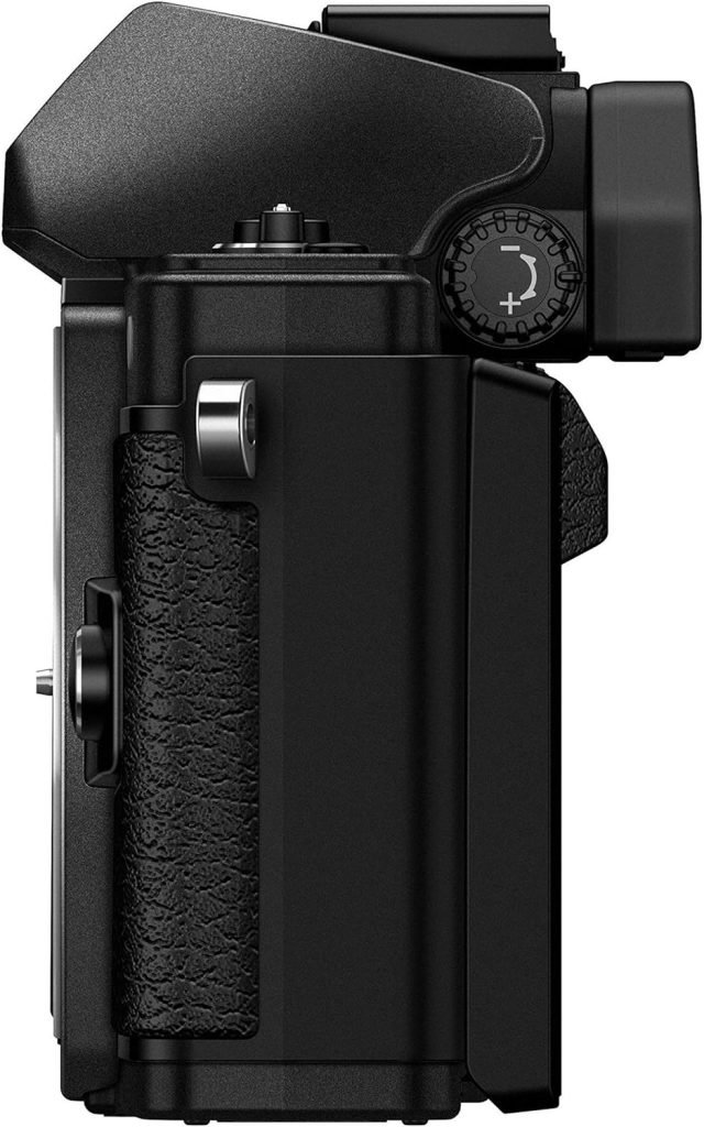Olympus OM-D E-M10 Mark II Micro Four Thirds System Camera, 16 Megapixels, 5-Axis Image Stabilizer, Electronic Viewfinder, Black