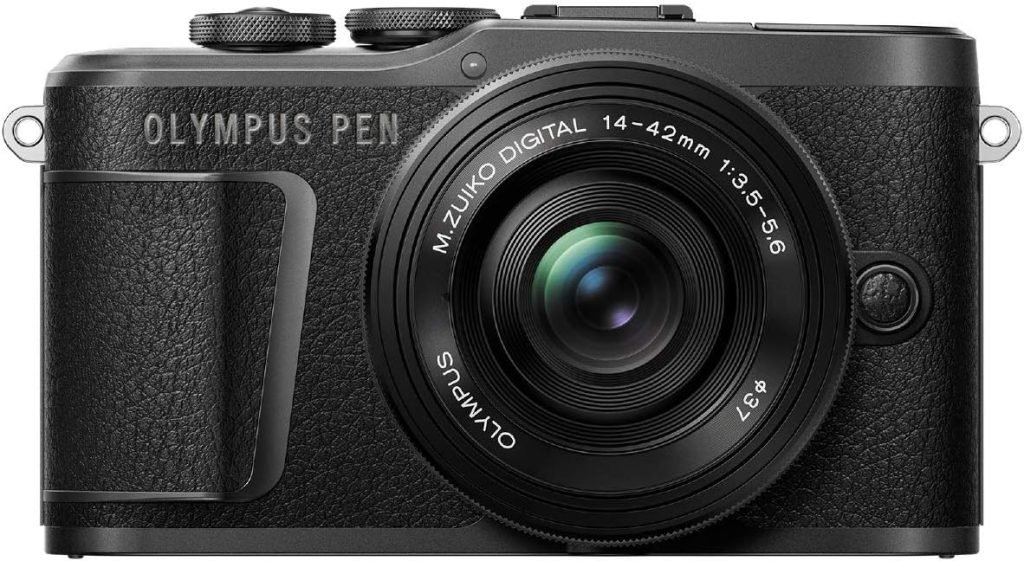 Olympus PEN E-PL10 Micro Four Thirds System Camera, 16 Megapixel, Image Stabilisation In Housing, Swivelling Monitor, 4K Video, Wi-Fi, 16 Art Filter, Touch AF Trigger