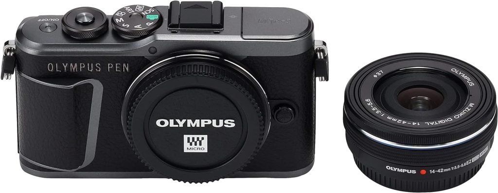 Olympus PEN E-PL10 Micro Four Thirds System Camera, 16 Megapixel, Image Stabilisation In Housing, Swivelling Monitor, 4K Video, Wi-Fi, 16 Art Filter, Touch AF Trigger