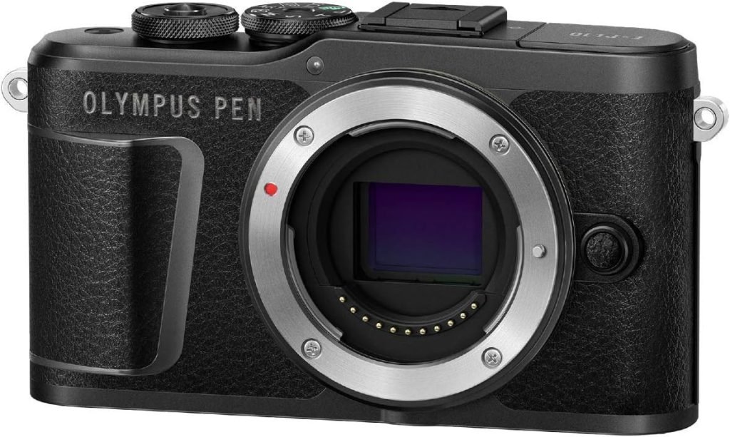 Olympus PEN E-PL10 Micro Four Thirds System Camera, 16 Megapixel, Image Stabilisation In Housing, Swivelling Monitor, 4K Video, Wi-Fi, 16 Art Filter, Touch AF Trigger