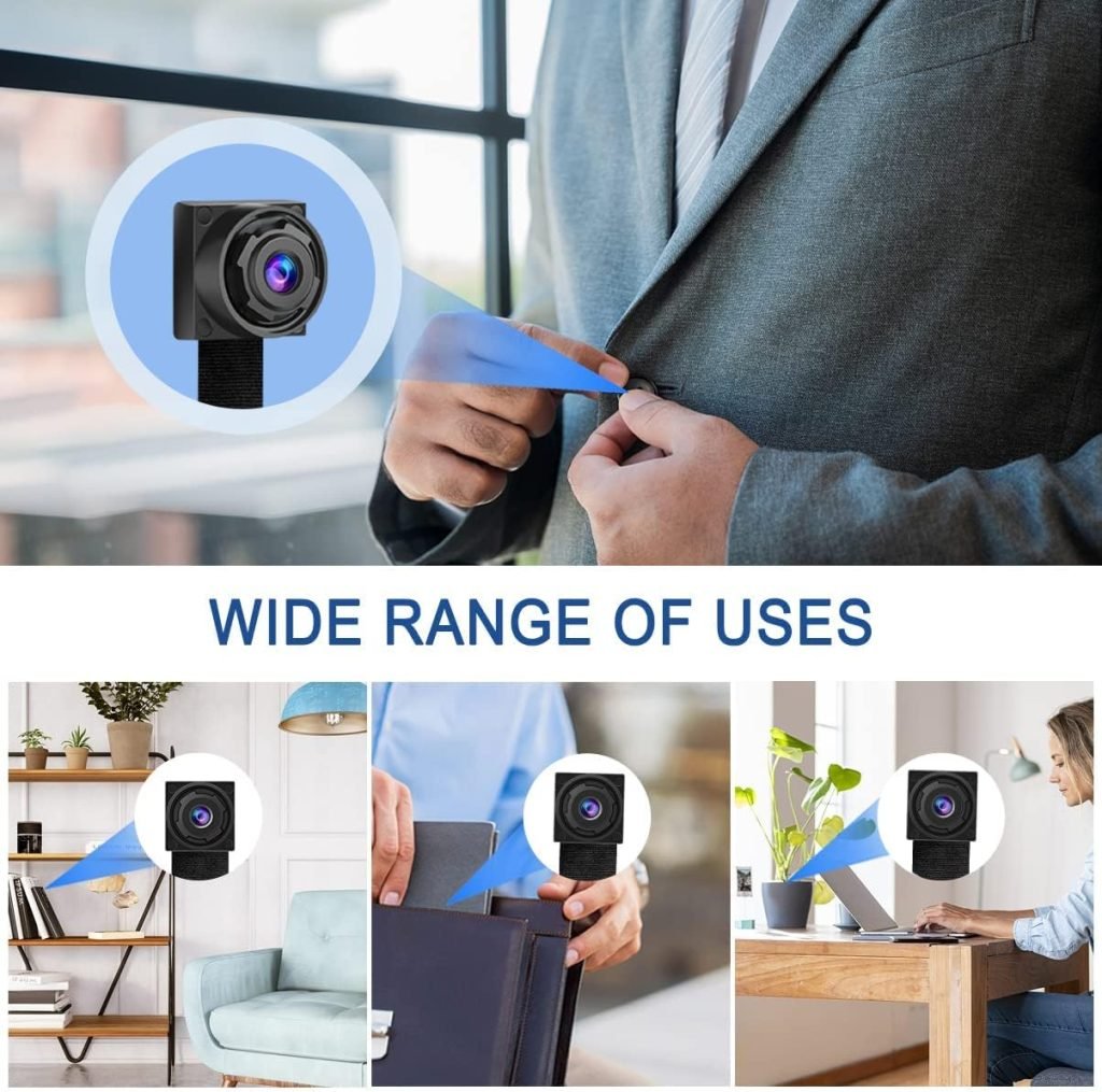 QZTCAMERA Wireless WI-FI Camera,1080P HD Camcorder and Recorder with Motion Detection Alarm Night Vision,Support SD Card Camera,for Drones/Office Conference Video : Amazon.co.uk: Electronics  Photo