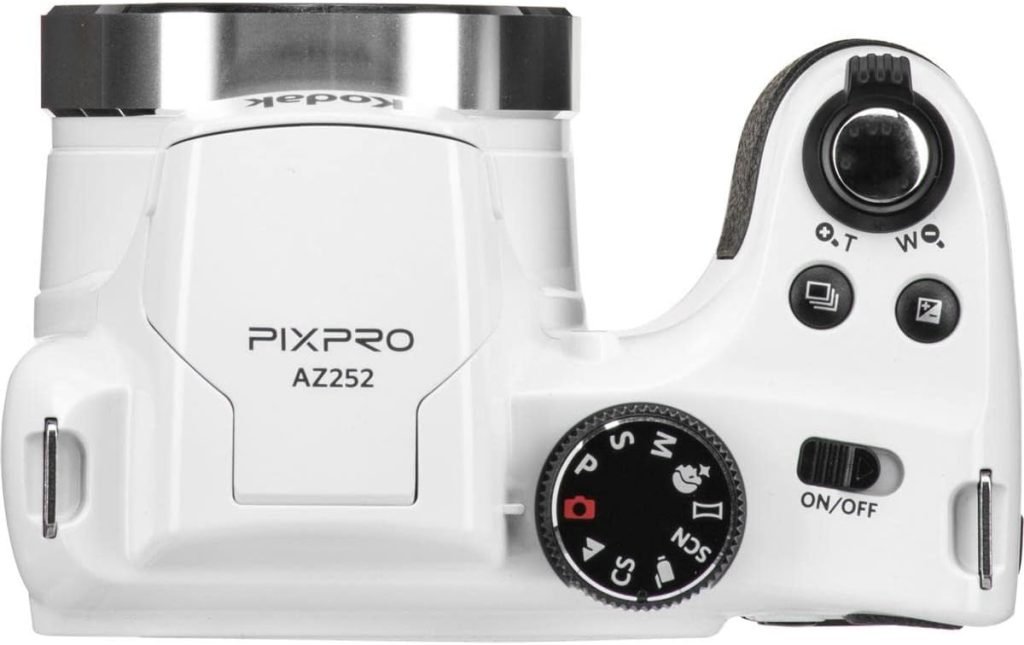 Kodak PIXPRO Astro Zoom AZ252-WH 16MP Digital Camera with 25X Optical Zoom and 3 LCD White