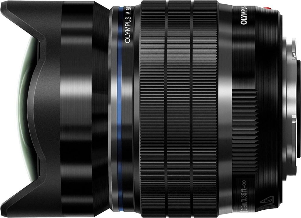 Olympus M.Zuiko Digital ED 8 mm F1.8 PRO Lens, Fast Fixed Focal Length, Suitable for All MFT Cameras (Olympus OM-D  PEN Models, Panasonic G Series), Black