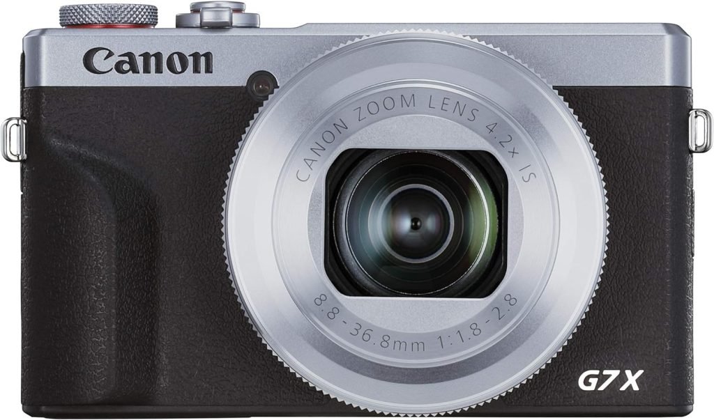 Canon Powershot G7 X Mark III (Black) - Easy to use premium compact camera designed for vloggers and content creators (Tilt-up screen for vlogging, 4K Video  3.5mm mic input, 20.1-megapixels).