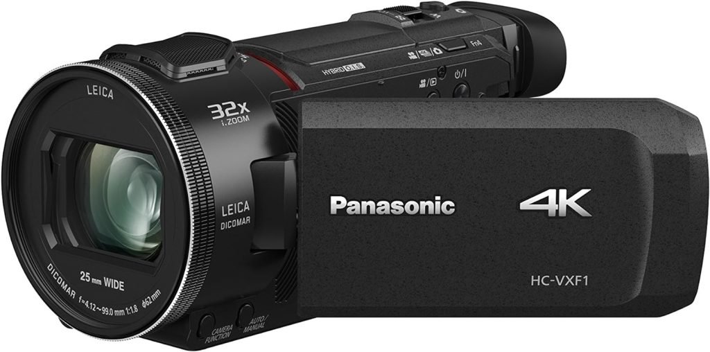 Panasonic HC-VXF1EB-K 4K Video Camcorder with LEICA Dicomar Lens - Black