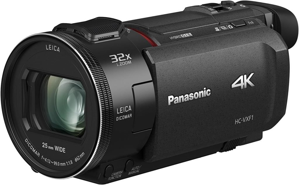 Panasonic HC-VXF1EB-K 4K Video Camcorder with LEICA Dicomar Lens - Black