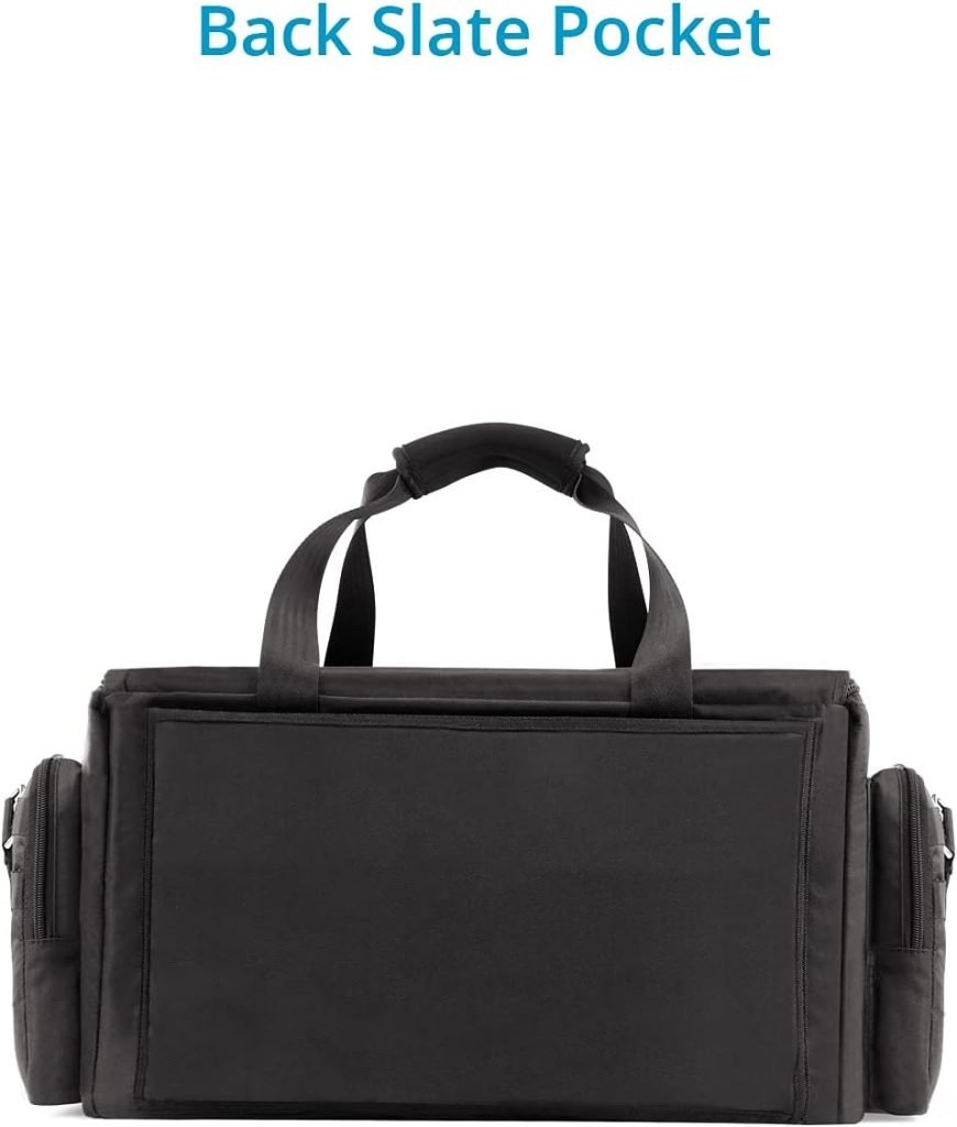 PROAIM Cine Cube Bag for Camera Gear, for Photographer Videographer Videomaker | Professional Shoulder Bag for DSLR Video Camera, Lens, Accessories | Black, Sling Waterproof Case (P-CBCC-01)