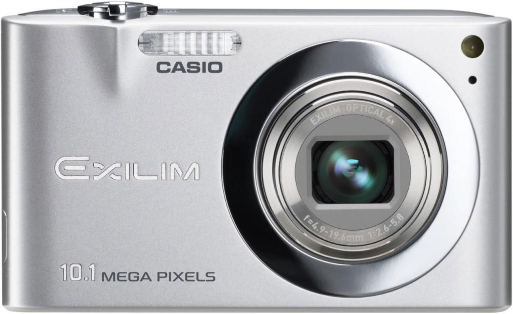 Casio EX-Z100 Compact Digital Camera - Silver (10.0MP, 4x Optical Zoom) 2.7 inch LCD