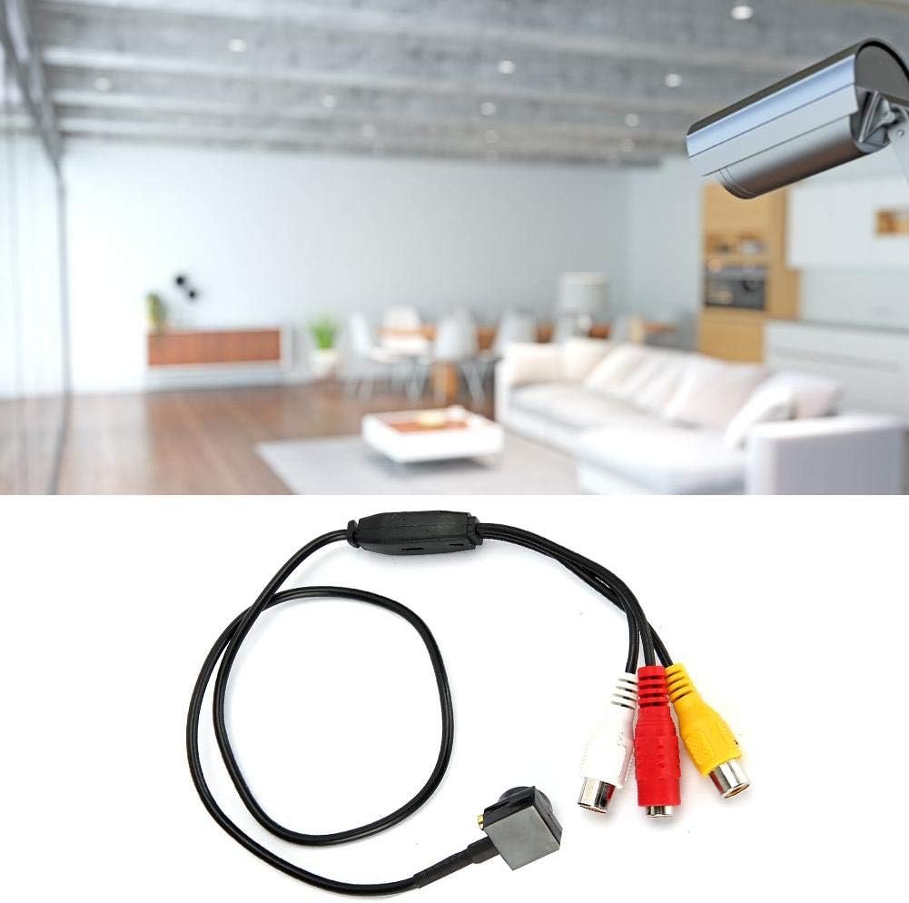 Hopcd Mini CCTV Camera, 1000TVL Wired IR Mini CCTV Micro Tiny Audio and Video Surveillance HD Camera for Security Camera