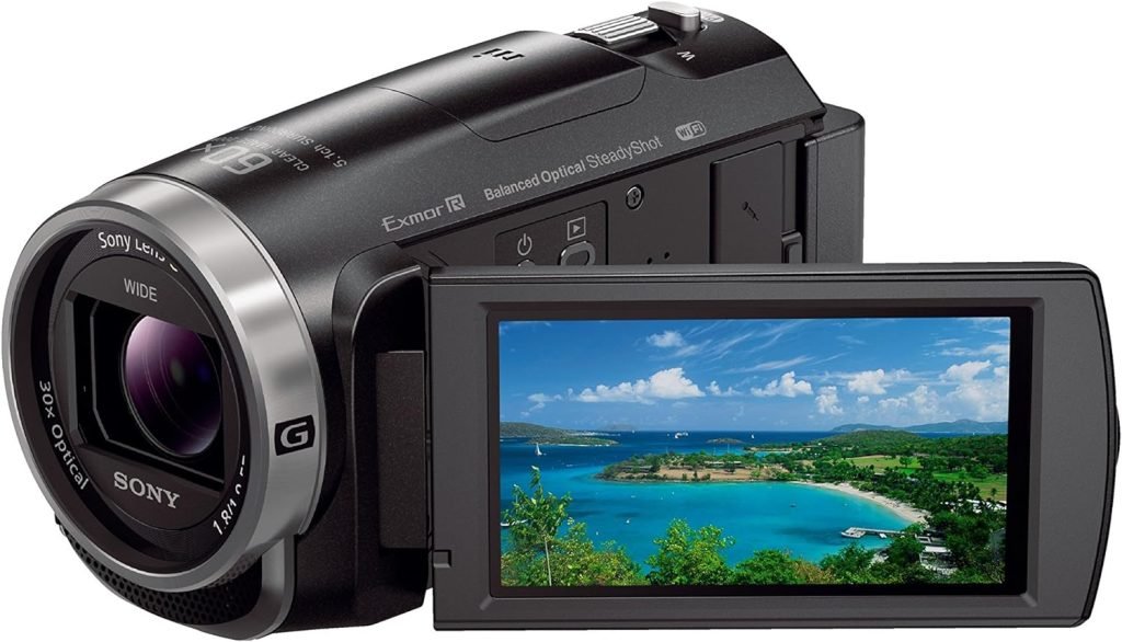 Sony HDR-CX625 Full HD Compact Camcorder (5-Axis Balanced Optical SteadyShot, 30x Optical Zoom, Wi-Fi and NFC) - Black