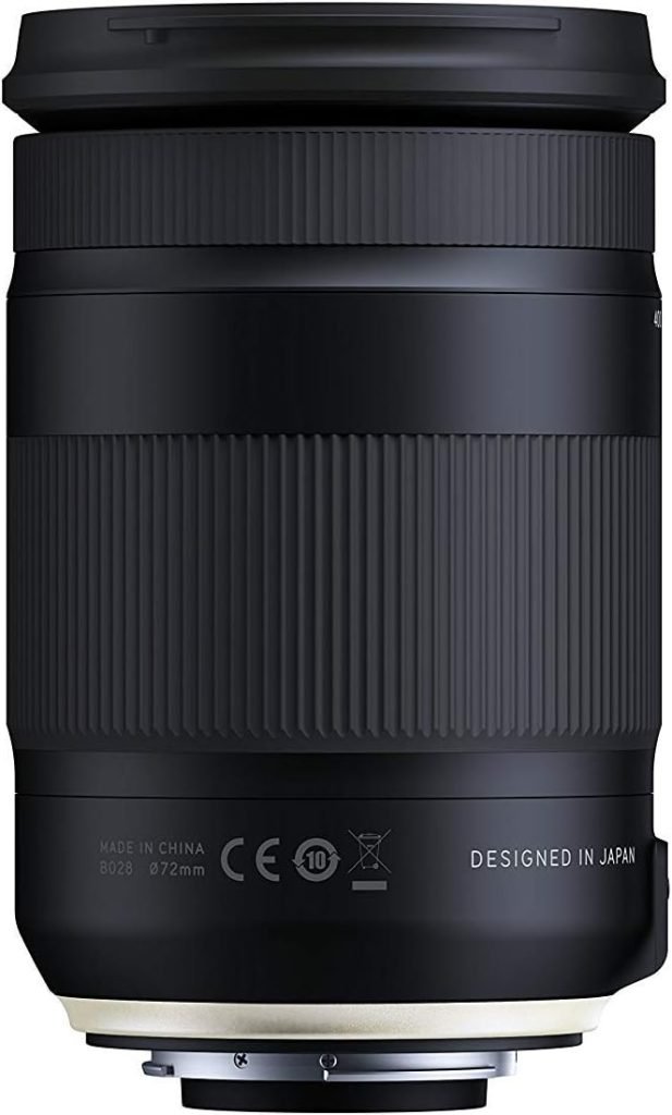 Tamron 18-400mm F/3.5-6.3 DI-II VC HLD All-In-One Zoom For Nikon APS-C Digital SLR Cameras (6 Year Limited USA Warranty) Black