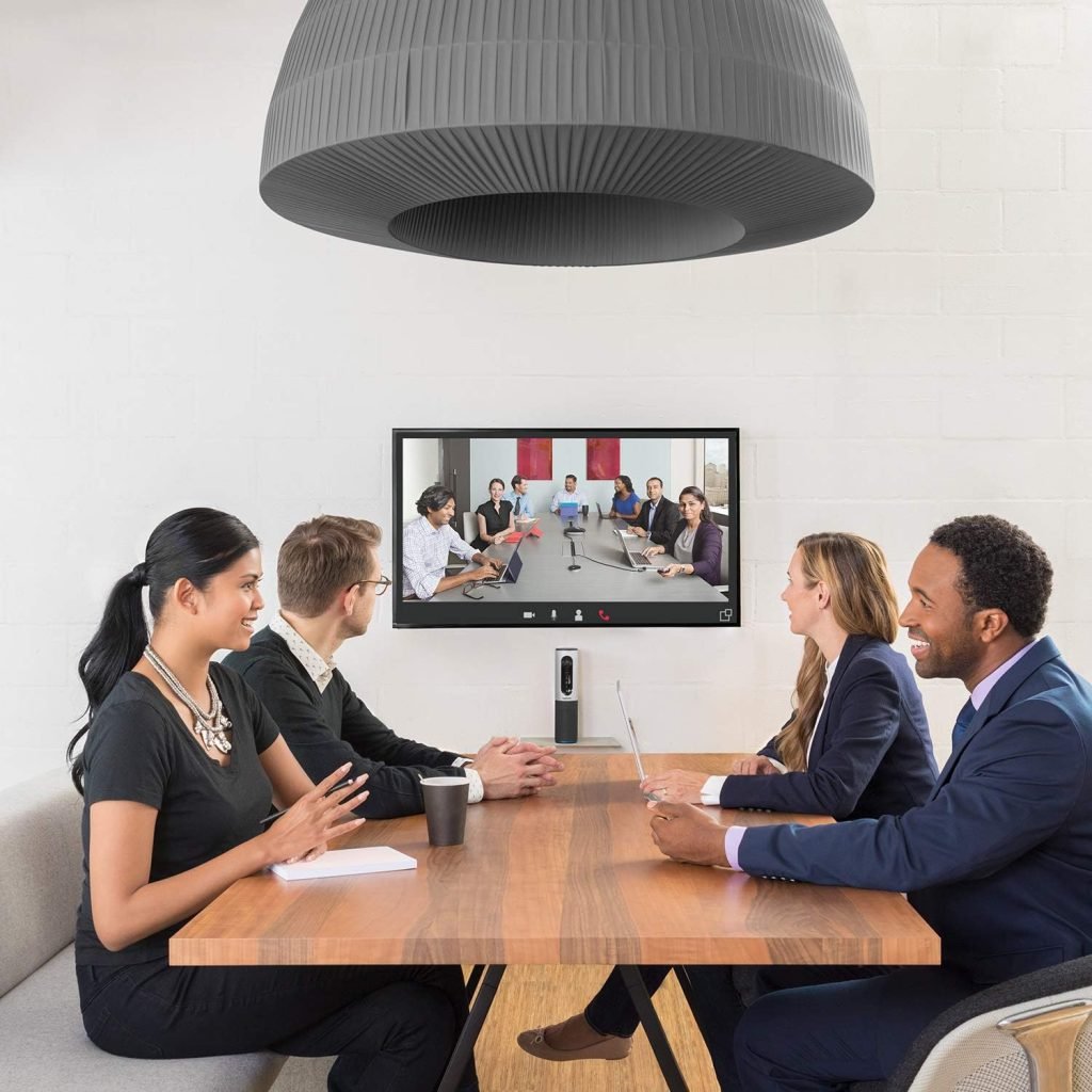 Logitech ConferenceCam Connect, Video Conferencing System Full HD 1080p, Portable, USB, Skype for Business, Compatible Cisco Jabber, BlueJeans, BroadSoft, Lifesize Cloud, Vidyo, Zoom, Laptop/PC/Mac