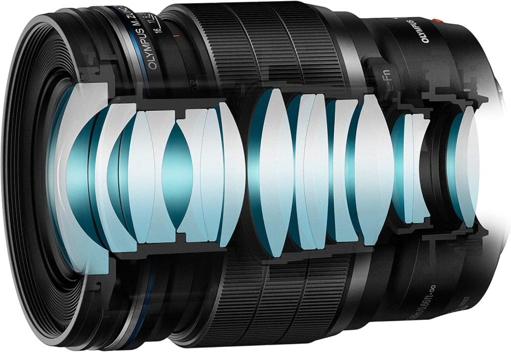 Olympus M.Zuiko Digital ED 17 mm F1.2 PRO Lens, Fast Fixed Focal Length, Suitable for All MFT Cameras (Olympus OM-D  PEN Models, Panasonic G Series), Black