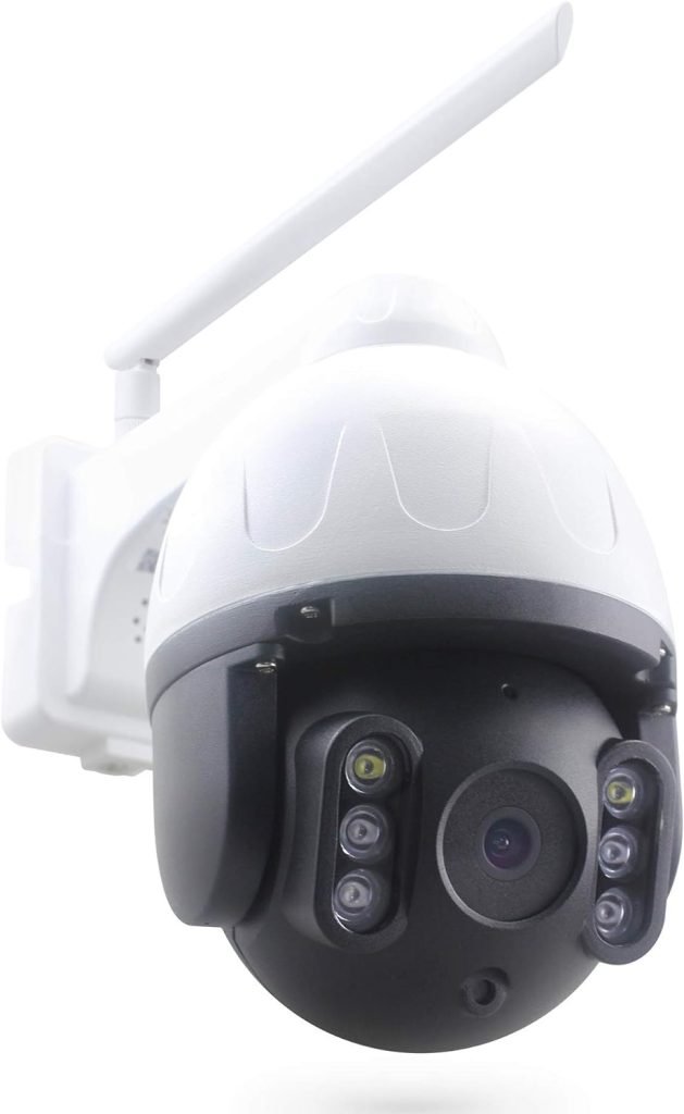 PNI Video surveillance camera SafeHome PTZ382 1080P WiFi, internet control, dedicated Tuya Smart application, White