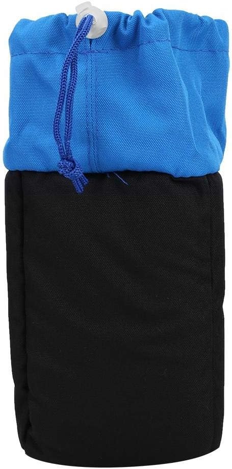 Denash Insert Camera Bag, Thickened  Shockproof  Adjustable Drawstring, Waterproof Nylon and Soft Velvet Insert Bag Padded Case for Digital Camera Lens(Blue)