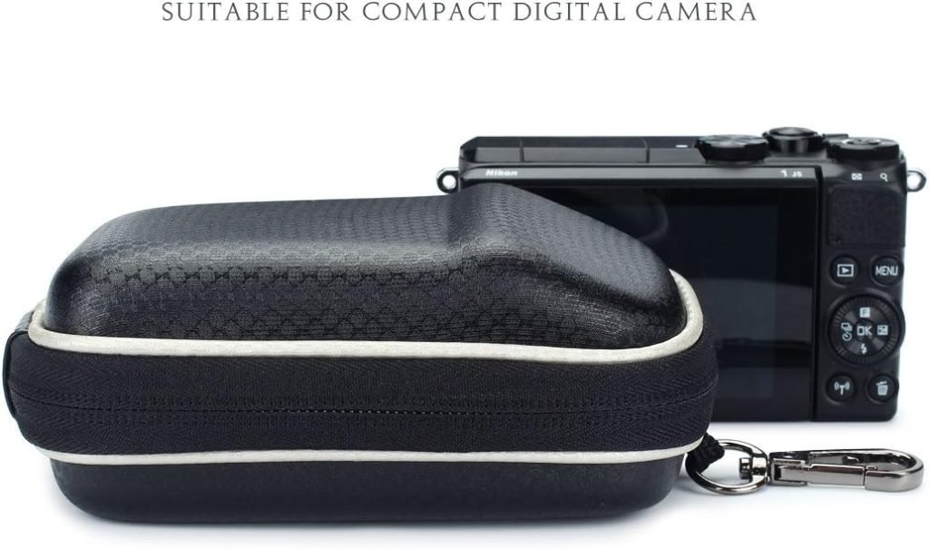 Hard Shock Resistant Compact Digital Camera Case For CANON PowerShot SX620 SX720 HS / Panasonic Lumix DMC TZ80 TZ70 TZ60 / SONY Cyber-Shot DSC WX500 HX90 RX100,Black