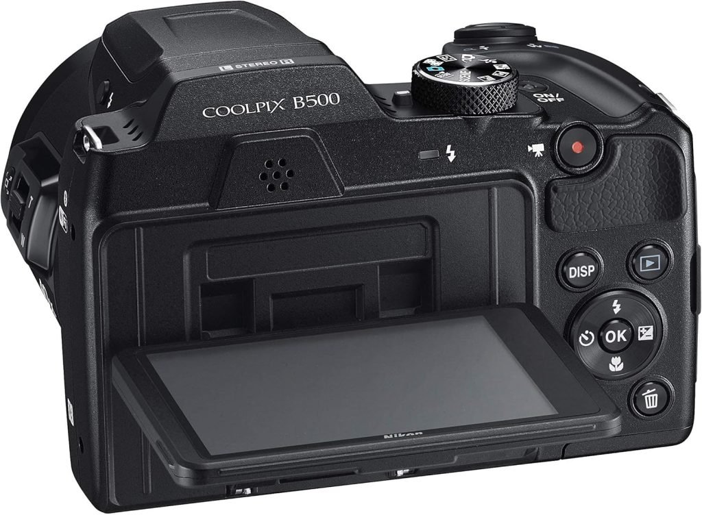 Nikon VNA951GA B500 Coolpix Digital Compact Camera - Black (Renewed)