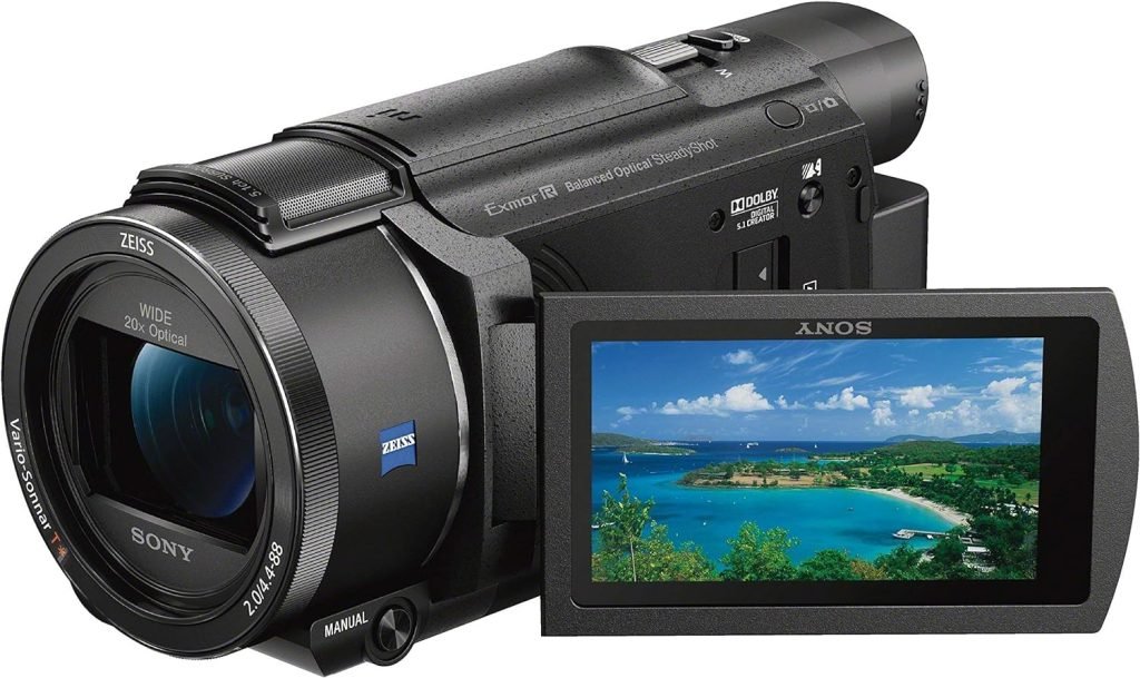 SONY FDR-AX53 Caméscope portatif 8,29 MP CMOS 4K Ultra HD Noir