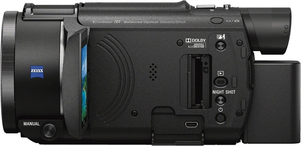 SONY FDR-AX53 Caméscope portatif 8,29 MP CMOS 4K Ultra HD Noir