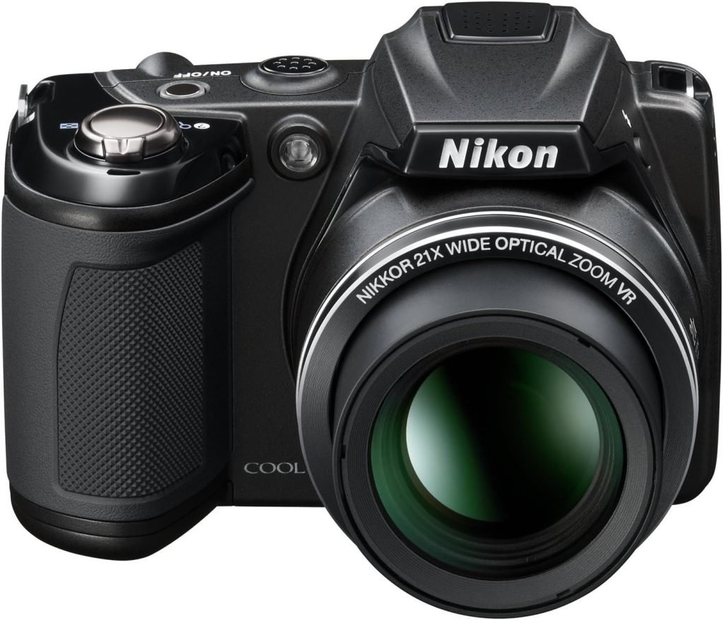 Nikon Coolpix L310 Digital Camera - Black (14.1MP, 21x Optical Zoom) 3 inch LCD