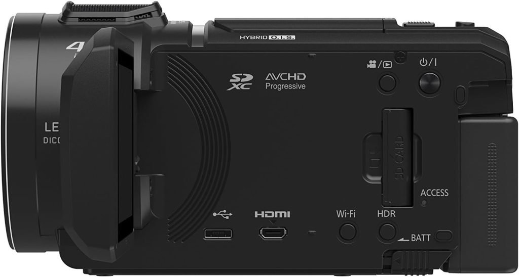 Panasonic HC-V800EB-K Full-HD Premium Handheld Camcorder with LEICA Dicomar Lens - Black