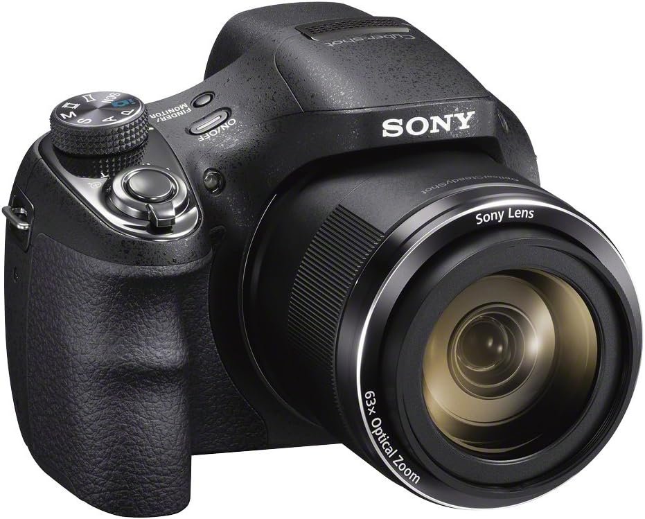 Sony DSCH400B.CEH Digital Compact Bridge Camera - Black