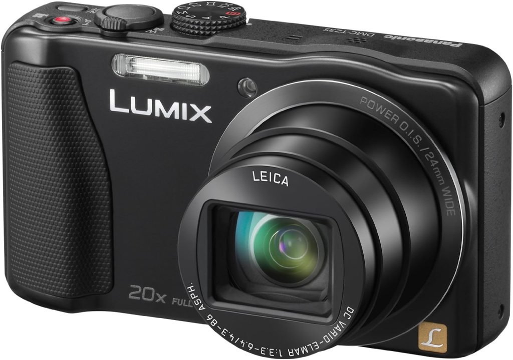 Panasonic Lumix DMC-TZ35EB-K Compact Camera - Black (16.1MP, 20x Optical Zoom Leica DC Lens, 24mm Wide Angle, Full HD Video - AVCHD) 3 inch LCD