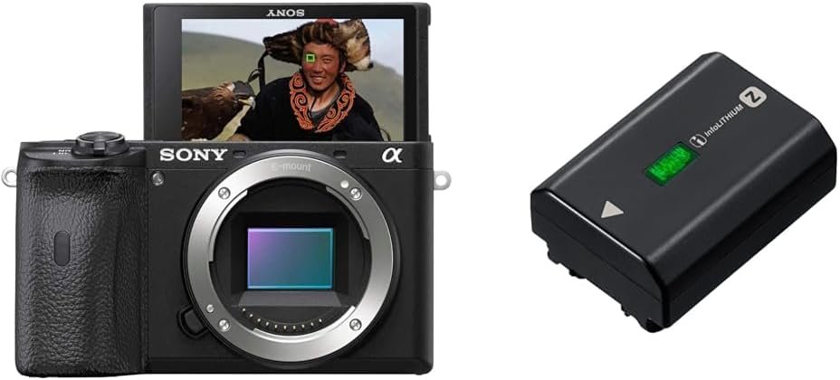 Sony Camera with Rechargeable Battery