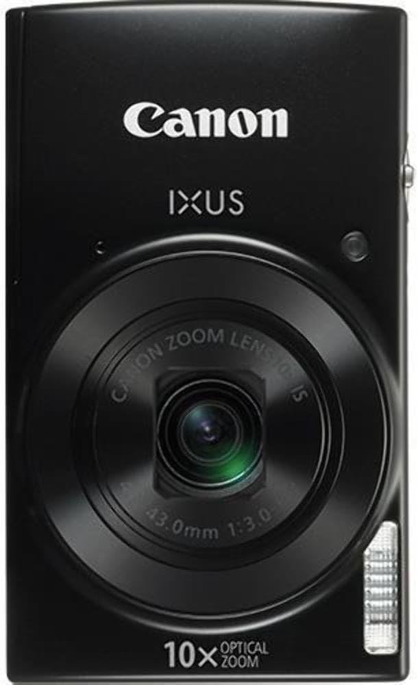 Canon IXUS 190 Compact 20 MP Digital Camera, 1/2.3 Inch, CCD, 5152 x 3864 Pixels - Black