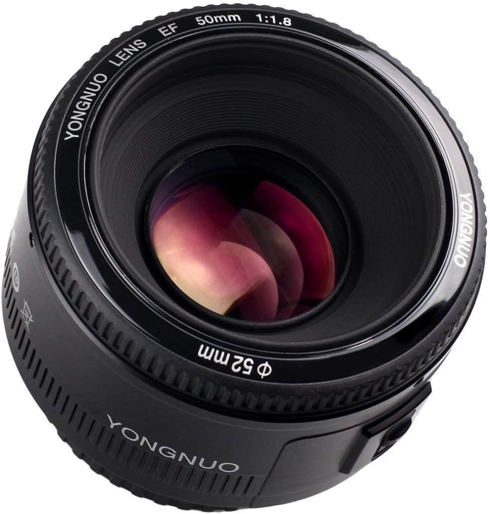 YONGNUO EF YN 50mm F/1.8 1:1.8 Standard Prime Lens for Canon Rebel Digital Camera